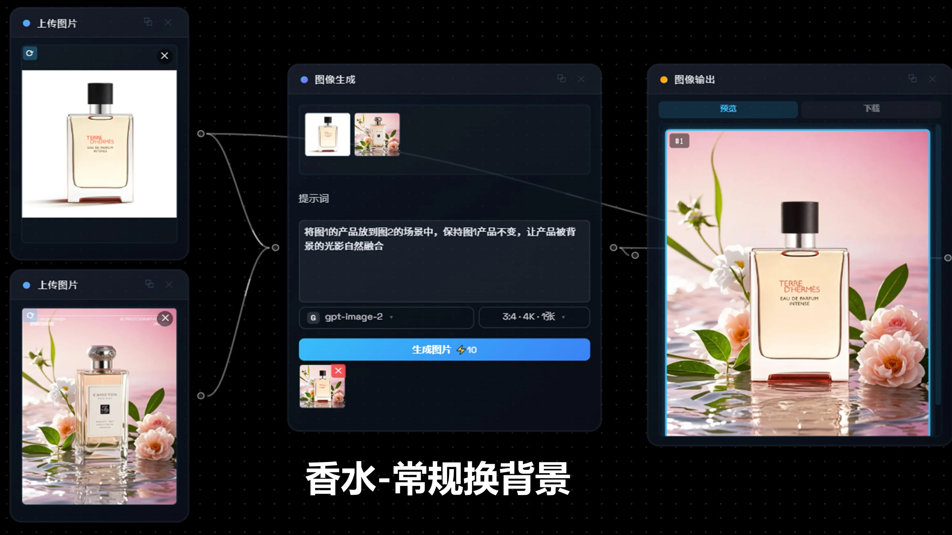 产品换背景