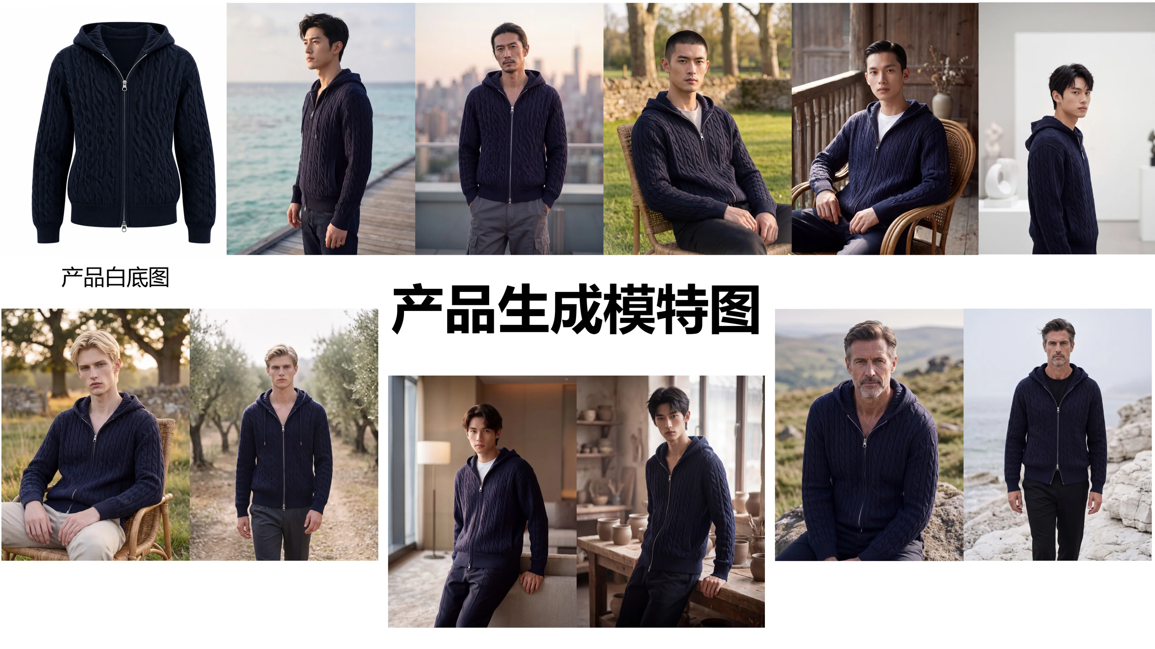 AI模特生成