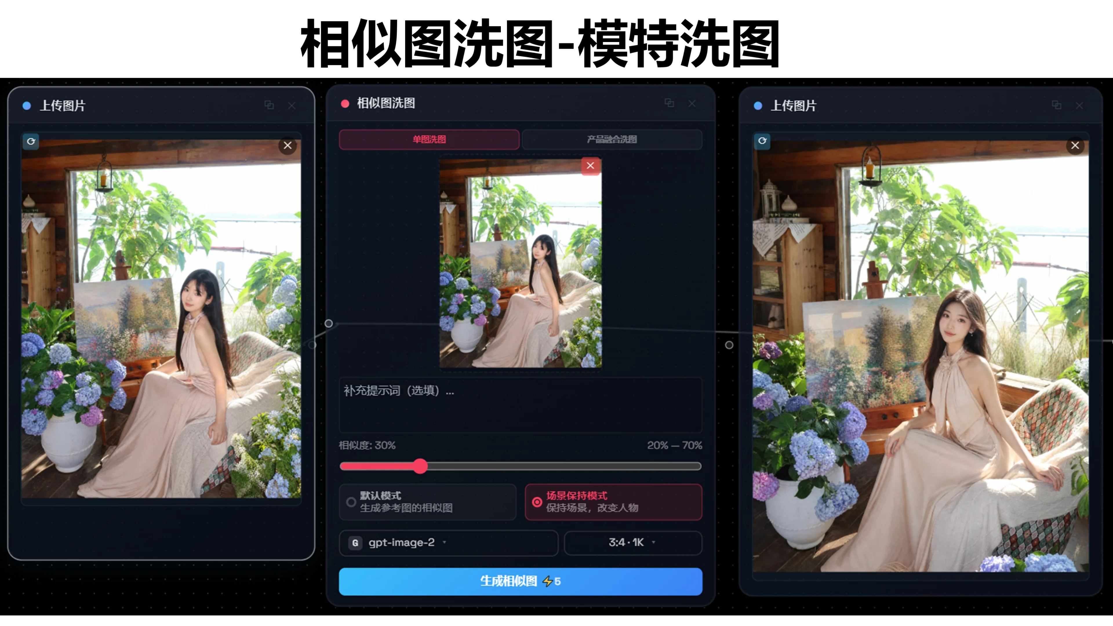 相似图洗图